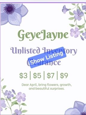 Show Listing - PENDING